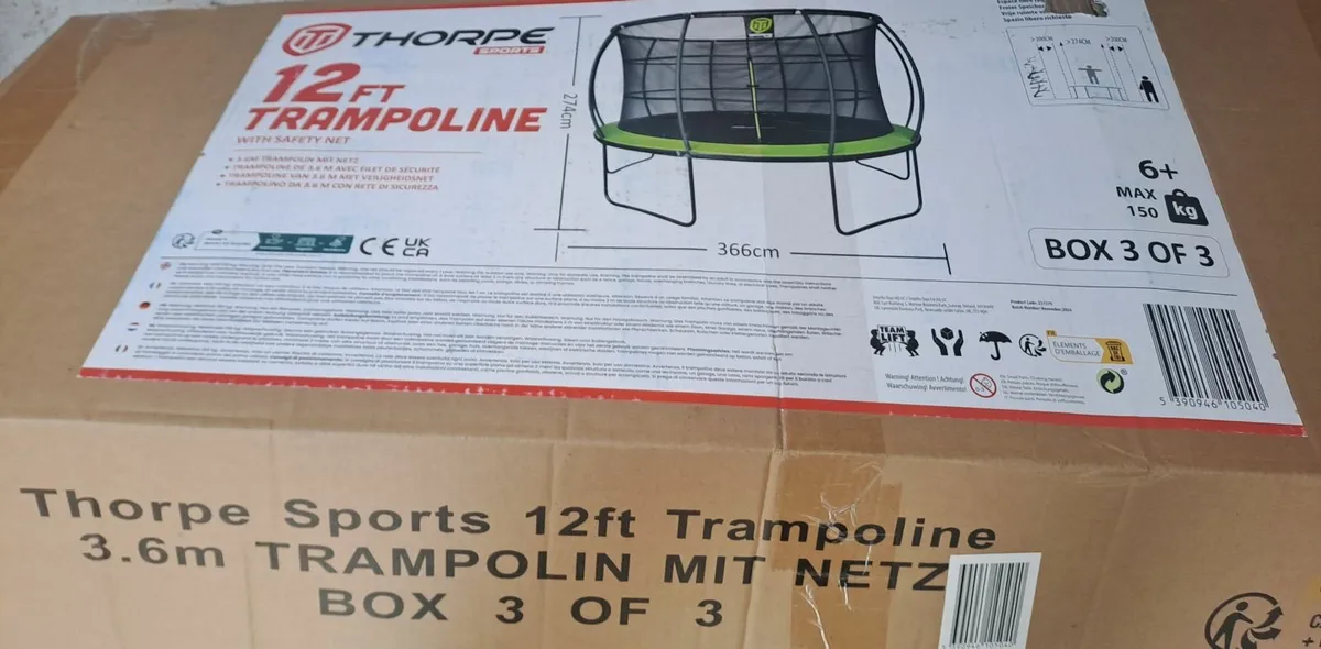 Trampoline Parts - 12ft Thorpe - Image 2