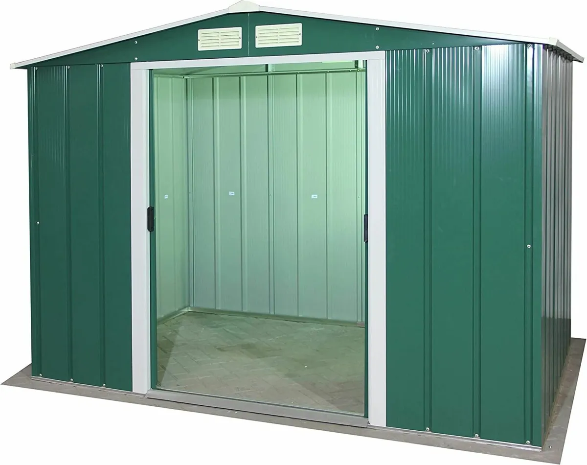 8x6 Steel Garden Sheds with Fast & Free  Delivery - Image 1