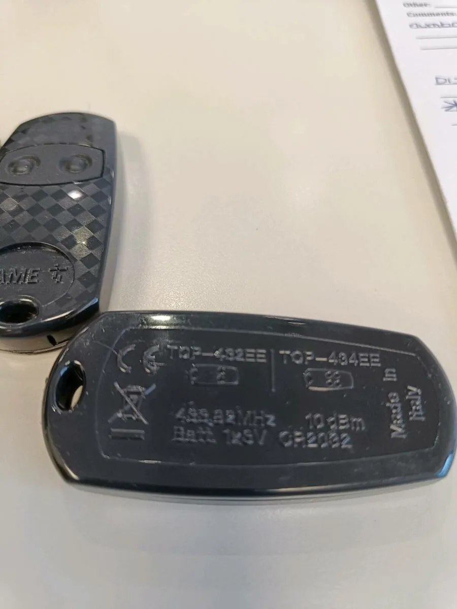 Electric gate fob x 3 - Image 2
