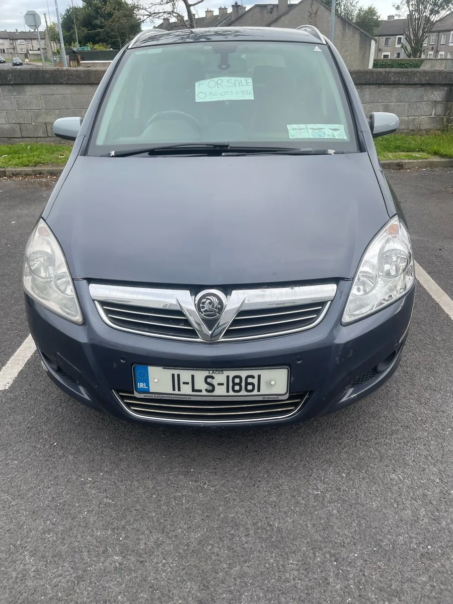 2011 Opel Zafira 1.7D, New NCT 07/26 - Image 1