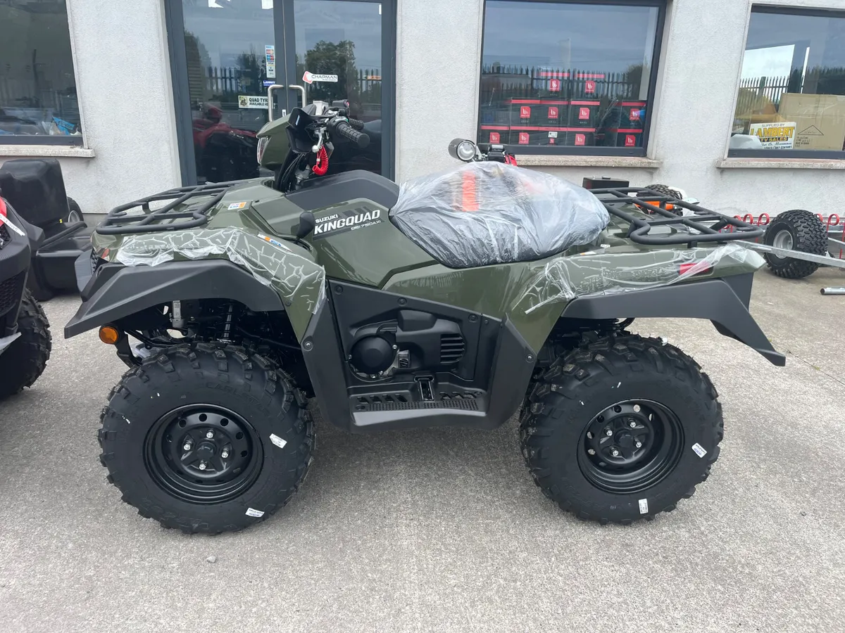 New Suzuki KingQuad 750 Power Steering - Image 3