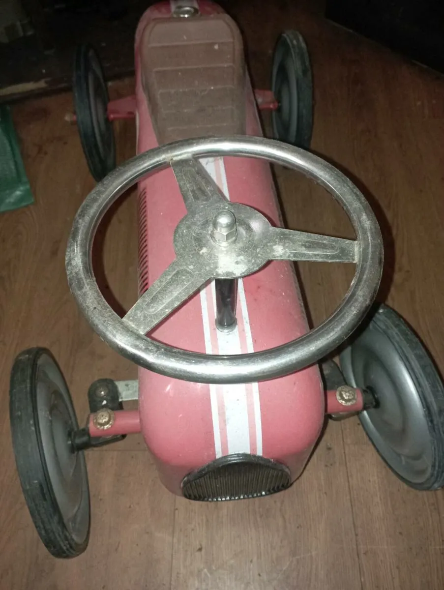 VINTAGE GOKI RIDE ON RACE CAR CLASSICS STYLE - Image 2