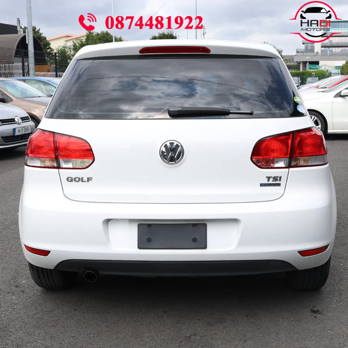 GOLF 1.2 L TSI 2012 white - Image 4