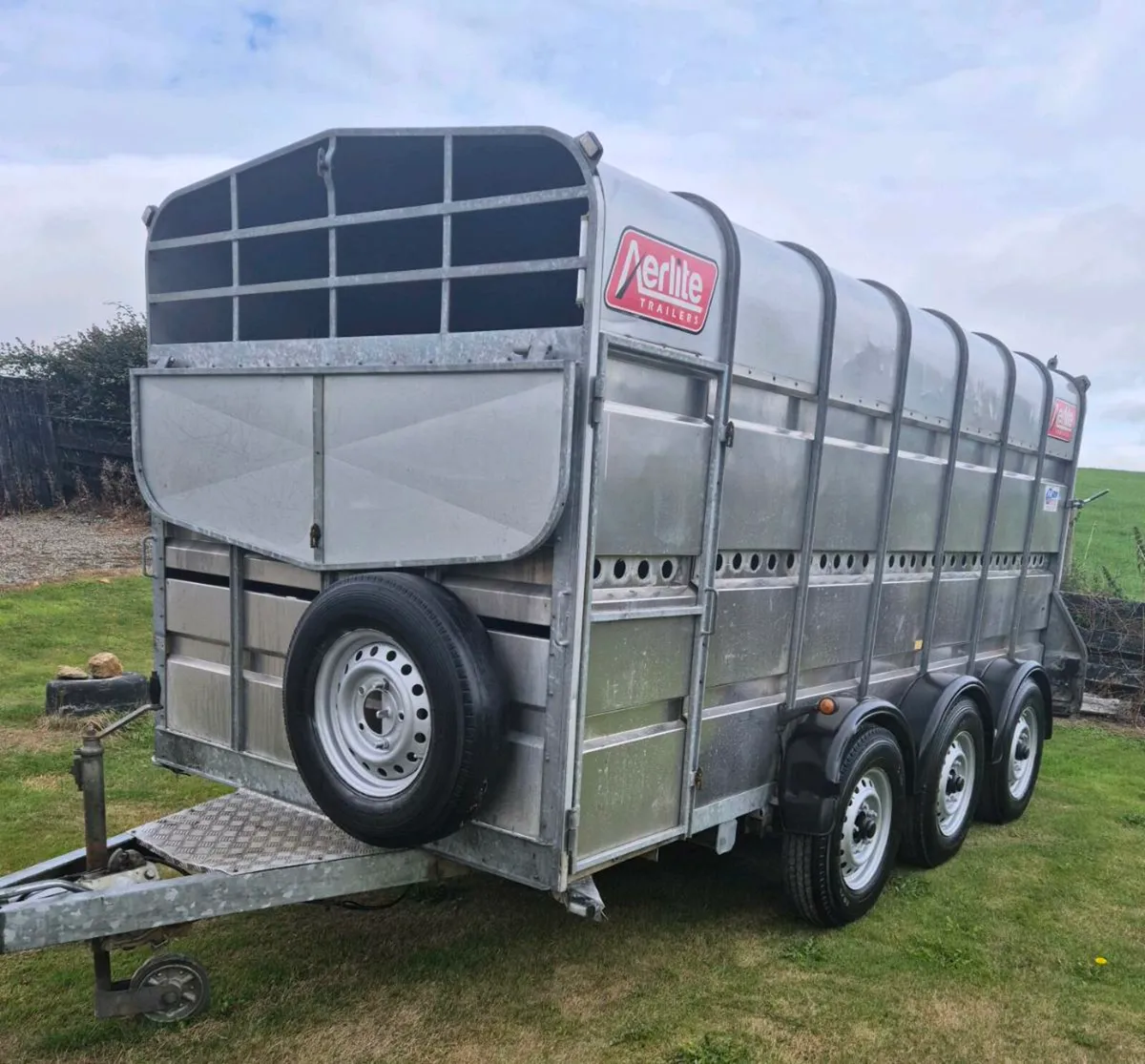 Aerlite 14 x 6 cattle/sheep trailer - Image 3