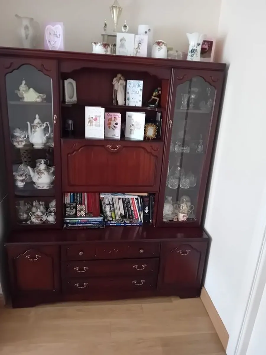 Solid Wood Display Cabinet - Image 2