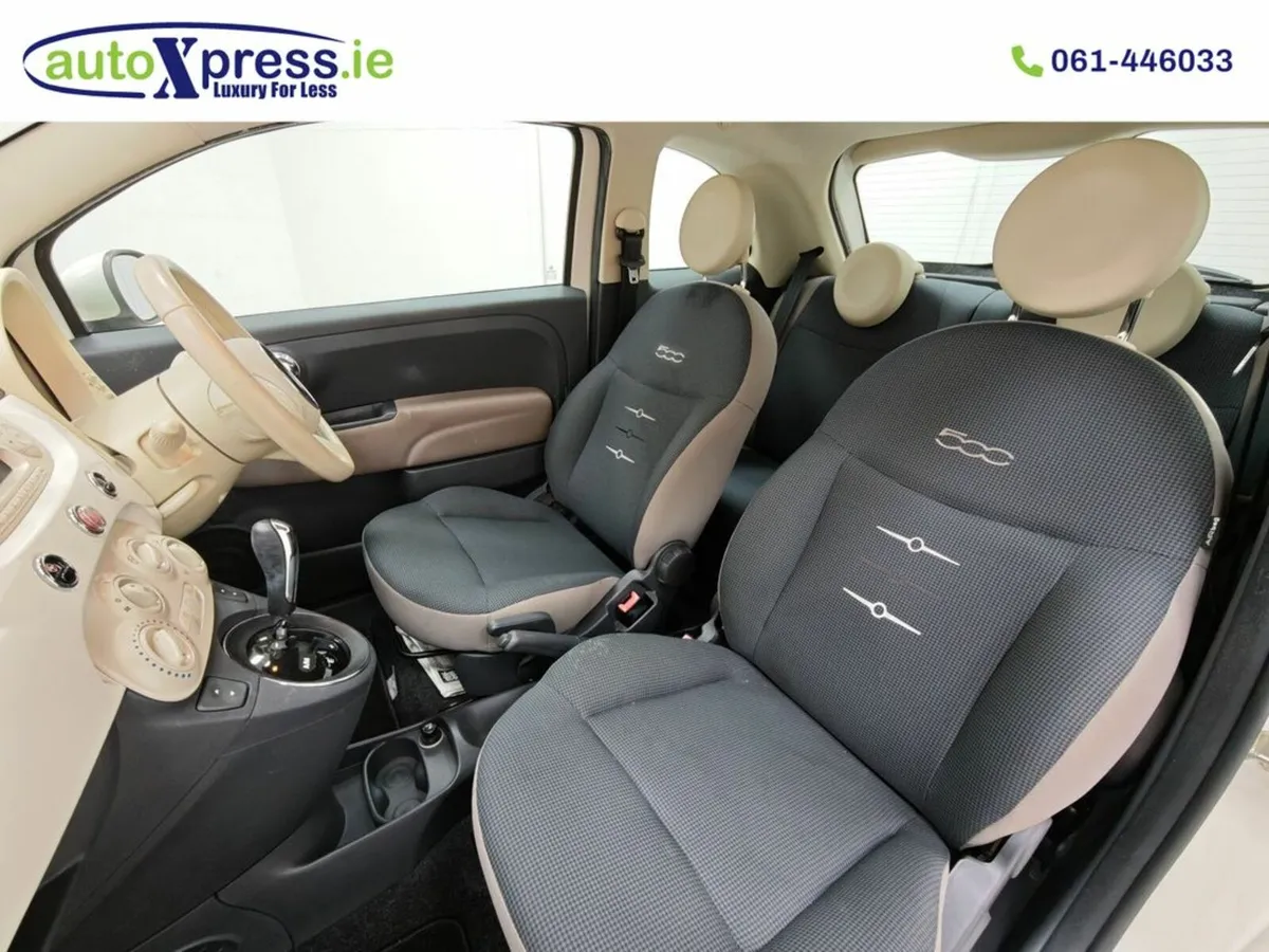 Fiat 500 1.2 Automatic, Reversing camera - Image 2