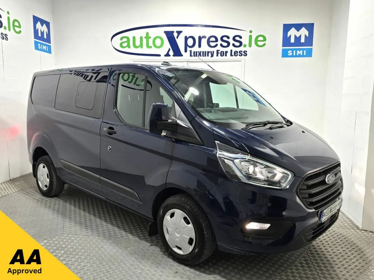 Ford Transit Custom CrewCab 6 Seats Price inc VAT - Image 1