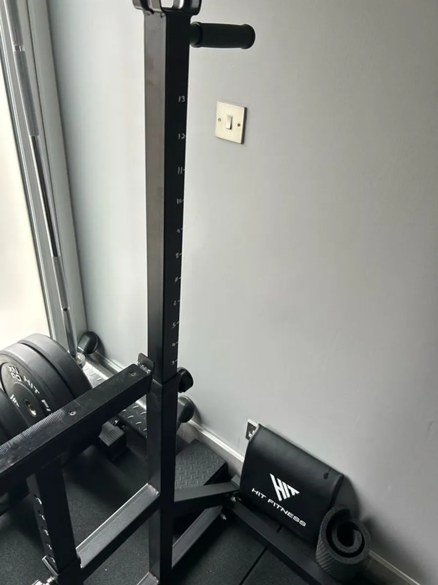 Hit Fitness Adjustable Squat Rack - Image 3