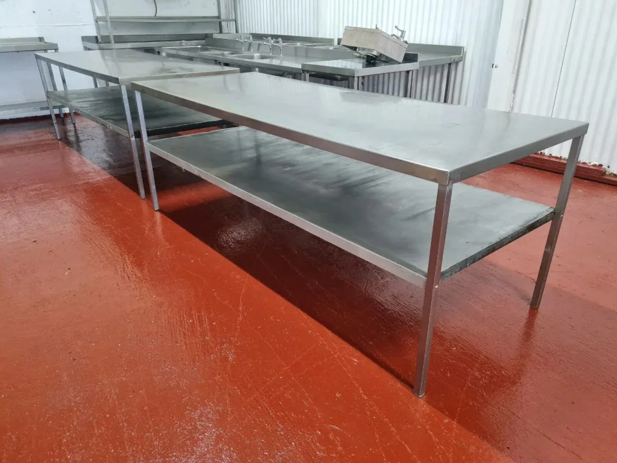 Stainless Steel Sinks and tables - Image 1