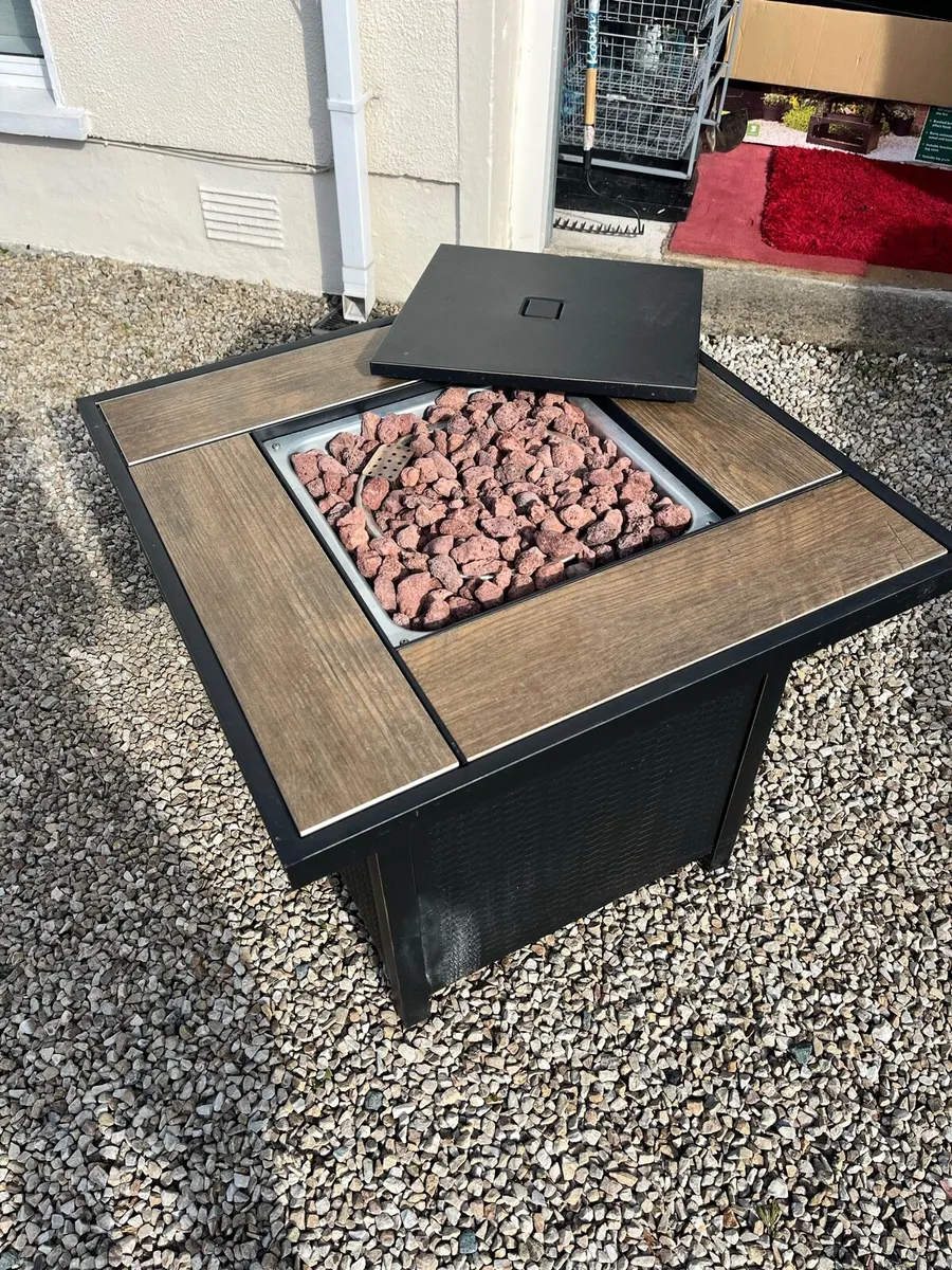 Log burner and a gas fire pit - Image 2