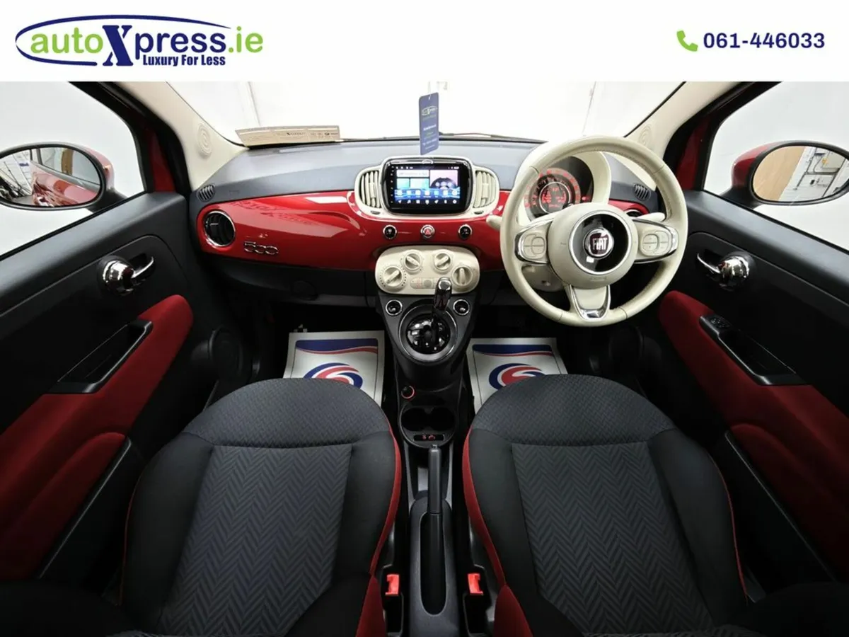 Fiat 500 1.2 Automatic, Reversing camera - Image 2