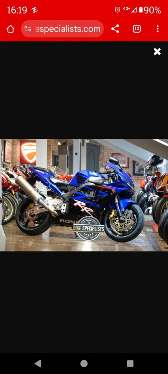 Honda Fireblade 954 wanted - Image 2