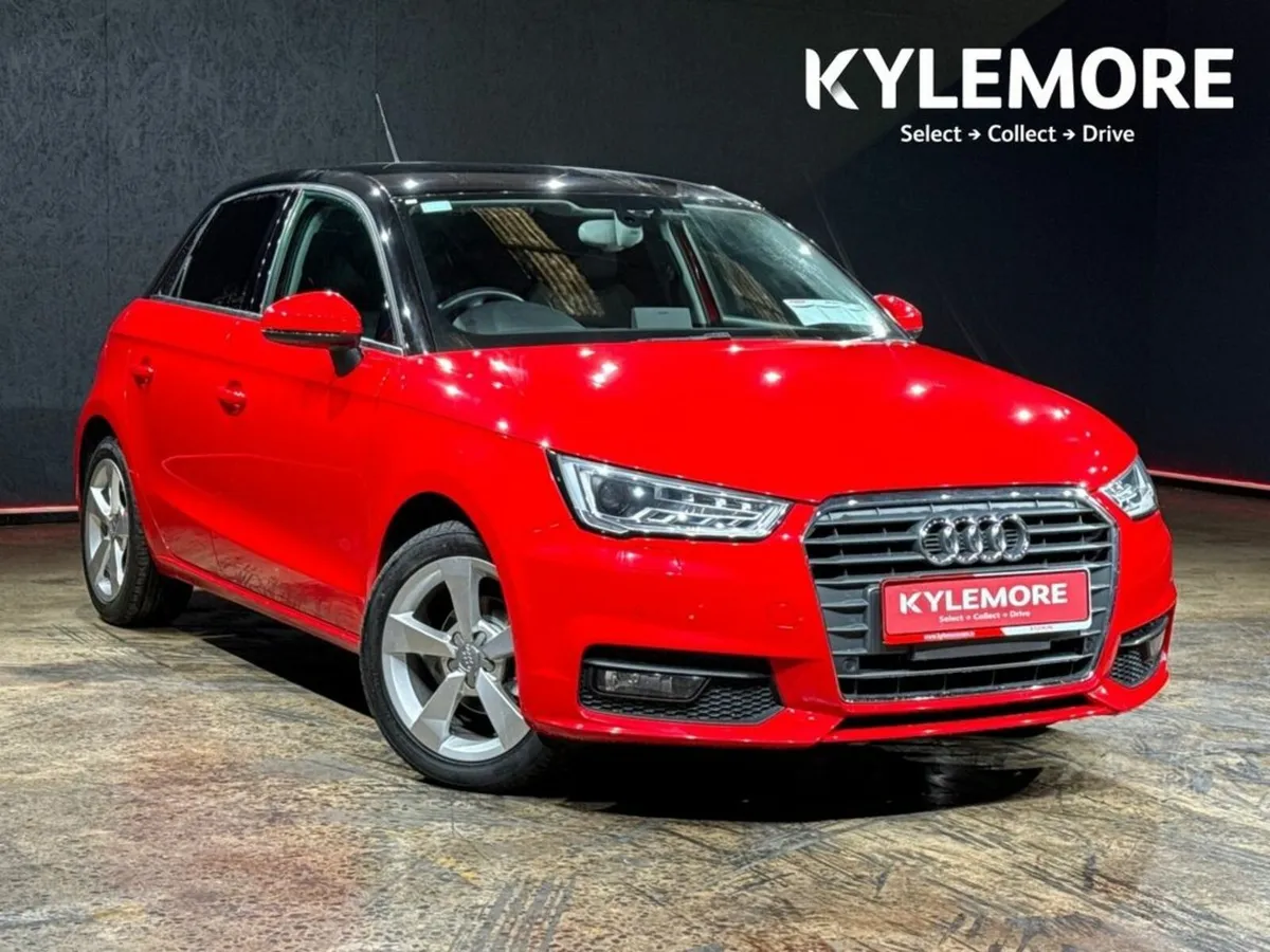 Audi A1 1.0 TFSI AUTOMATIC - RED/BLACK TWO TONE - - Image 1
