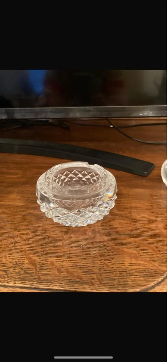 Waterford Crystal ash try