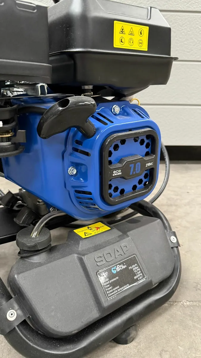 200 BAR Petrol Pressure Washer 7HP Aluminium Pump - Image 2