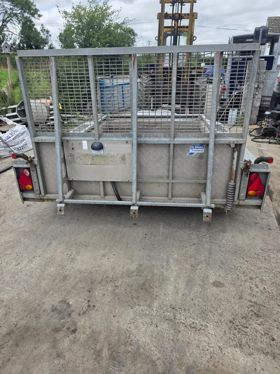 10x6 ifor Williams plant Trailer - Image 3