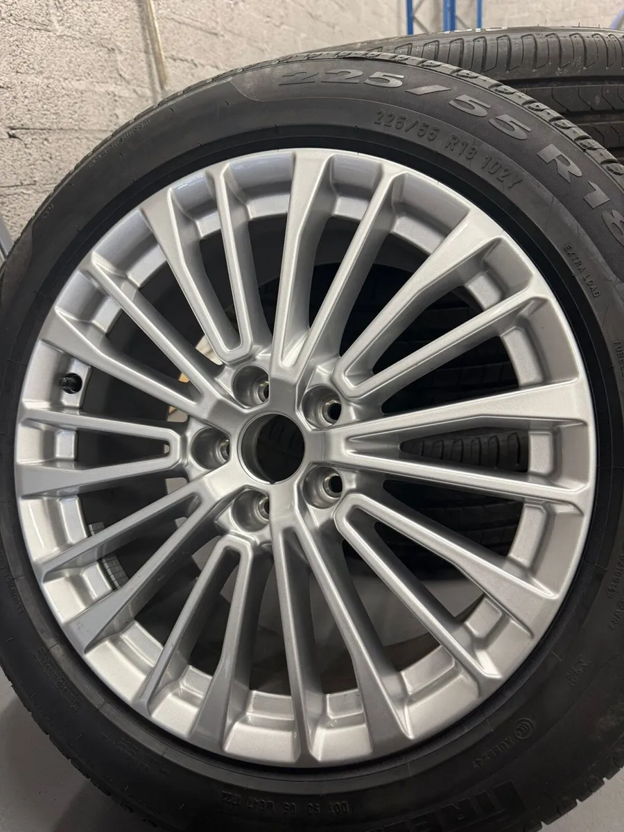 Brand New 18 Inch Alloys & Pirelli Tyres Audi A6 - Image 1