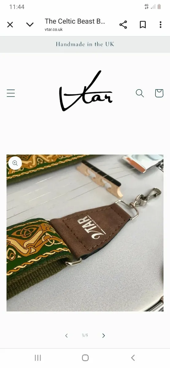 Banjo green strap vegan leather - Image 2