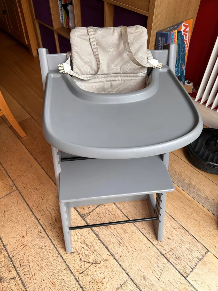 Tripp Trapp Chair – Storm Grey - Image 1