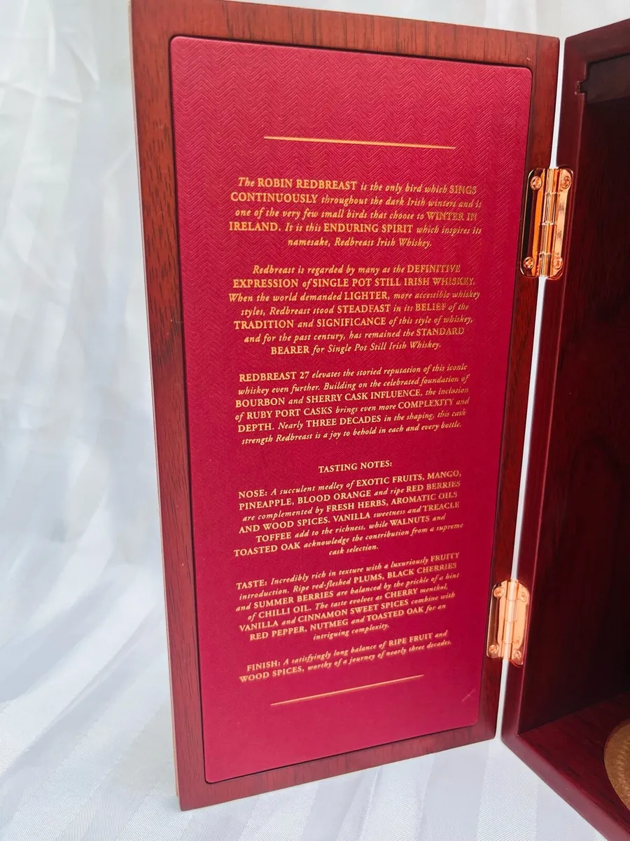 Redbreast 27 whiskey case - Image 3