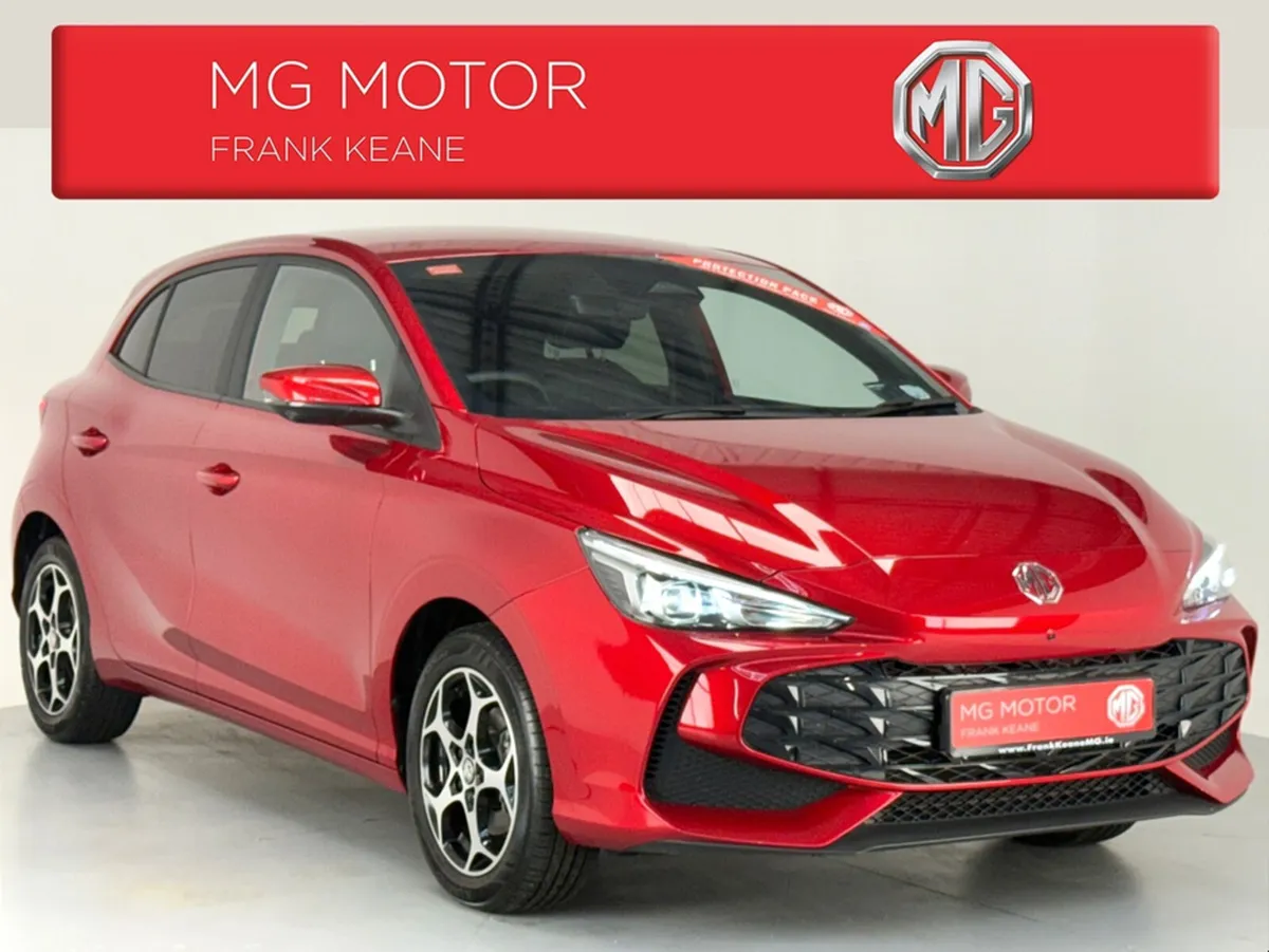 MG MG3 EX-DEMO MG 3 EXCLUSIVE HEV **HALF BLACK LEA - Image 1