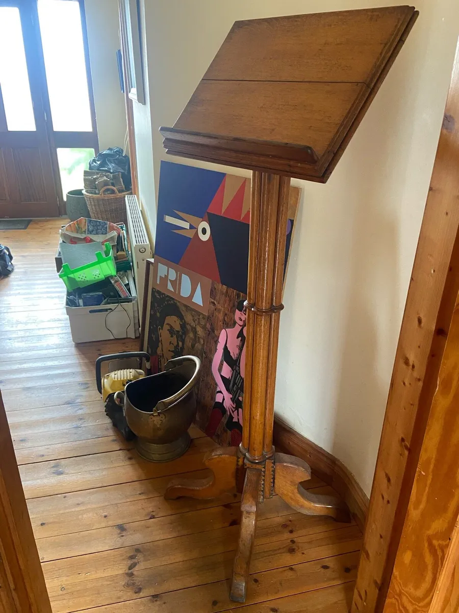 Antique church lectern