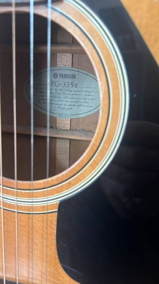Yamaha Guitar FG-335 ll - Image 1
