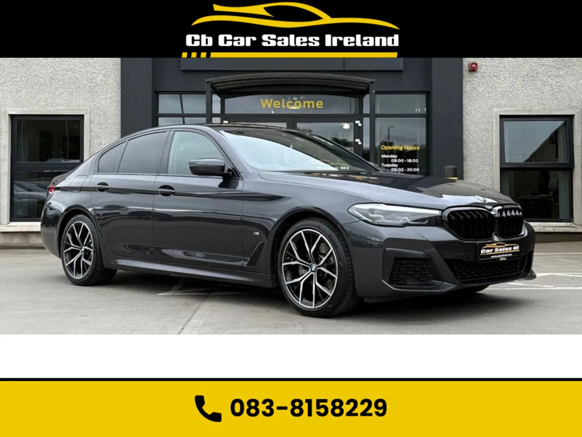 BMW 5-Series 2.0 520d MHT M Sport Saloon 4dr Diese - Image 1