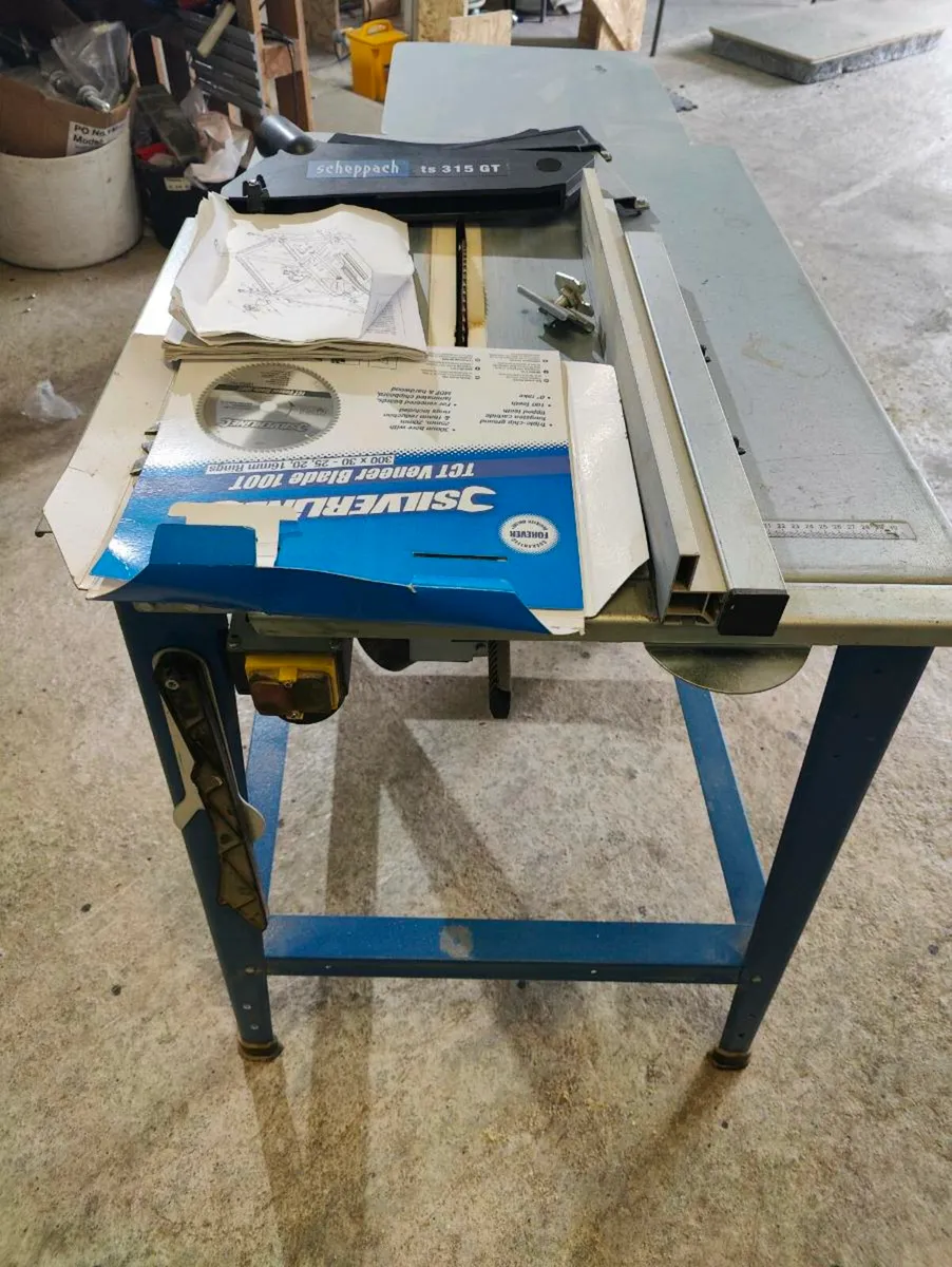 SCHEPPACH TS 315 GT TABLE SAW - Image 1