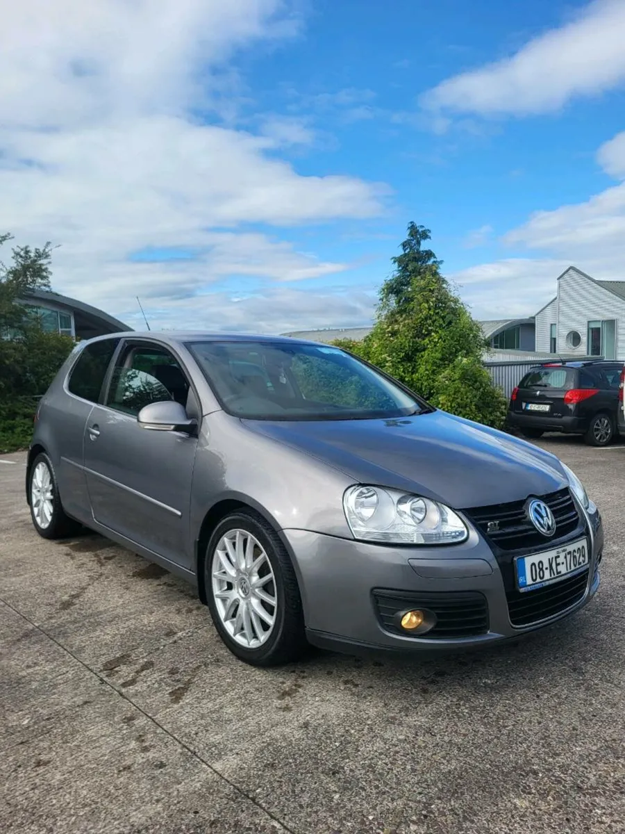 2008 VOLKSWAGEN GOLF GT. 2 LITRE DIESEL  NEW NCT - Image 1