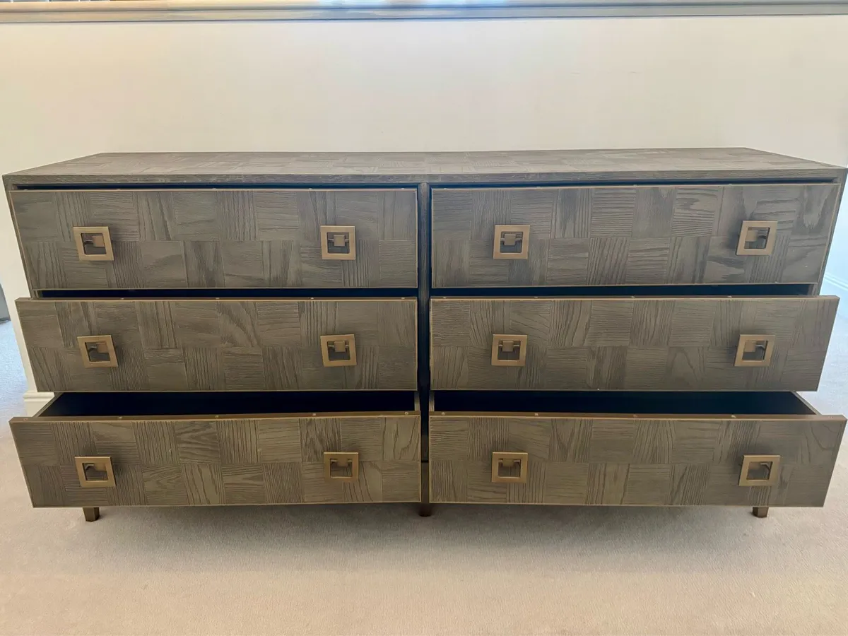Astor Squares Large Boho Chest of Drawers - Image 2