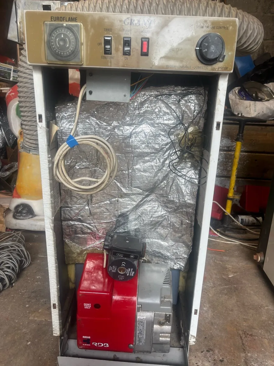 Grant 50/90 euroflame oil boiler - Image 2