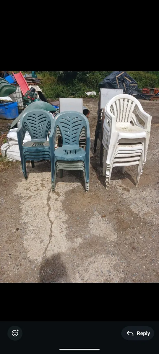 Free garden chairs - Image 1