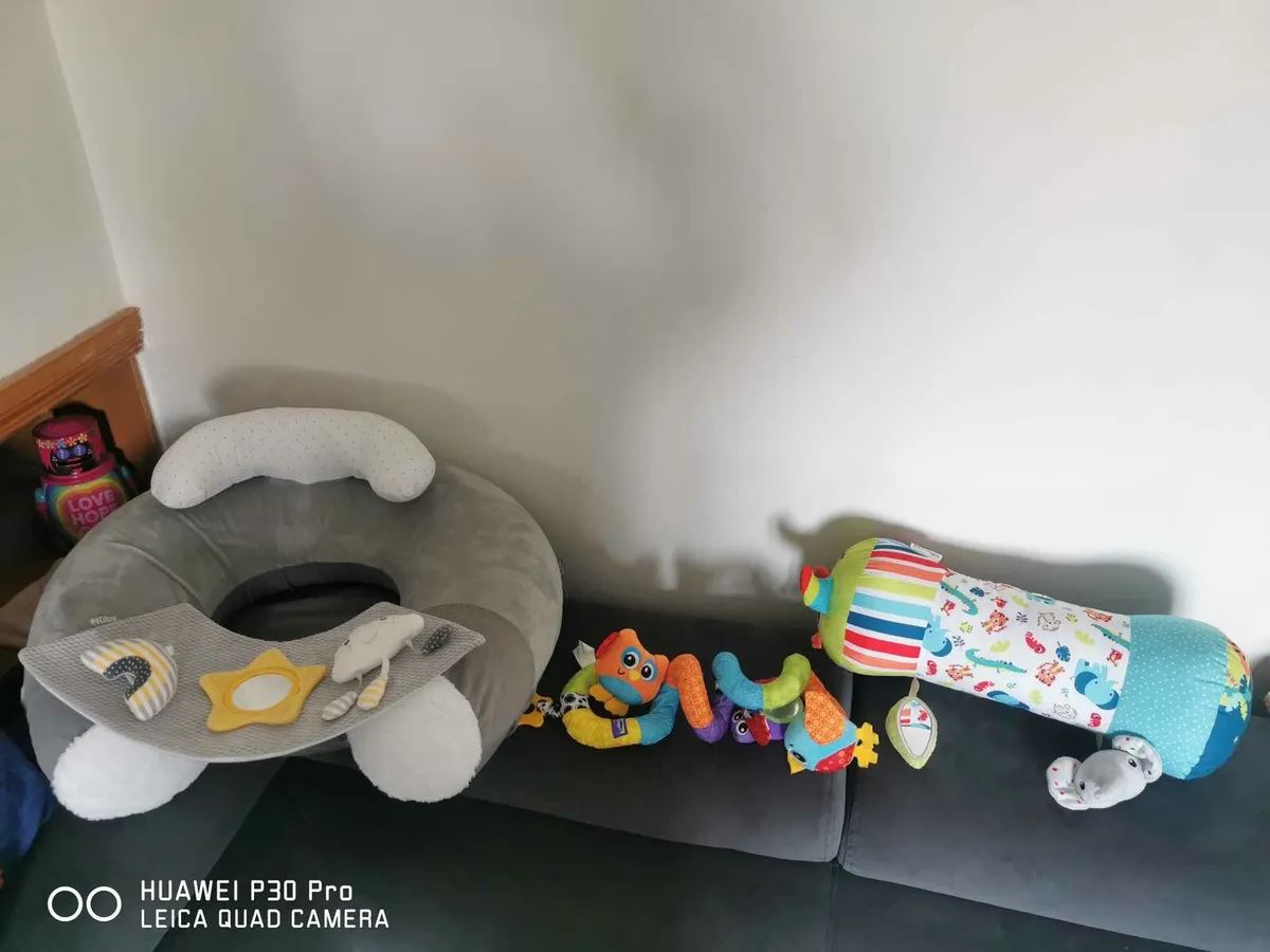 Baby Sit, Tummy Time Pillow & Car Seat Toy - Image 1