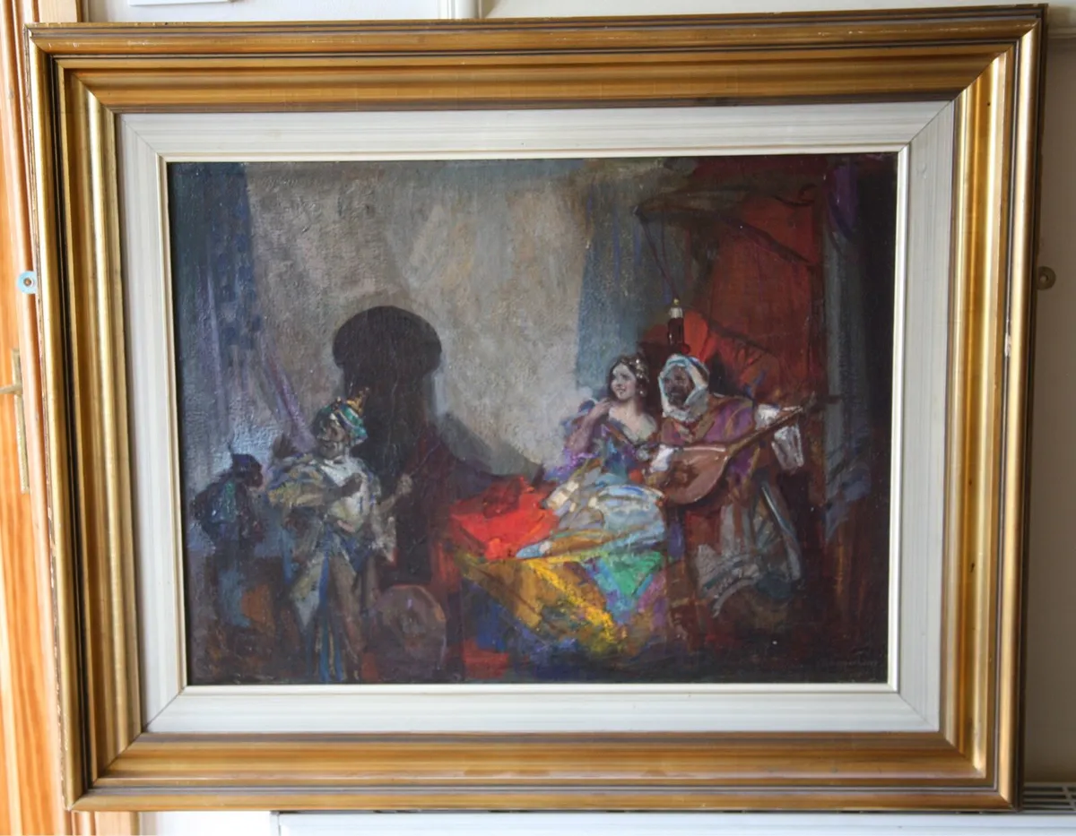 Valuable oil painting