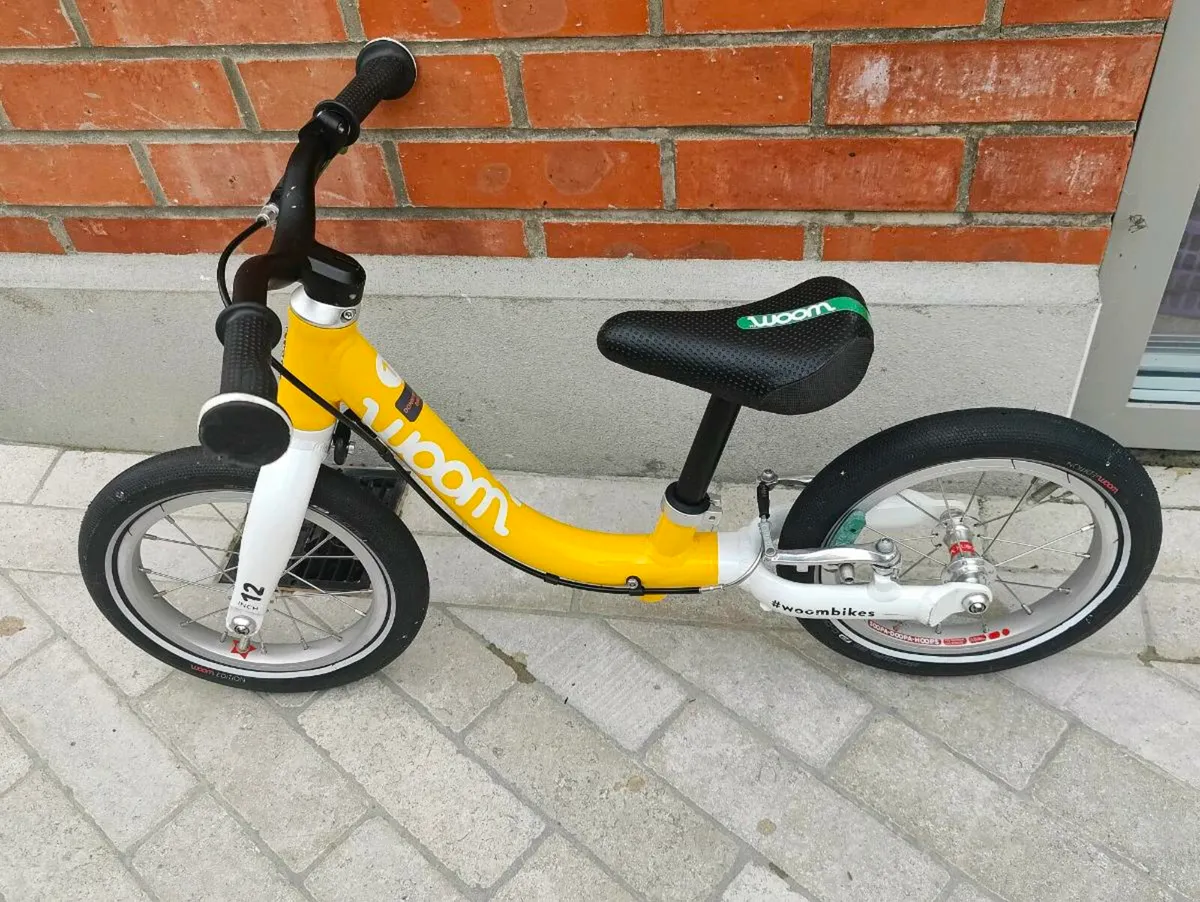 Woom 1 12" balance bike - Image 1