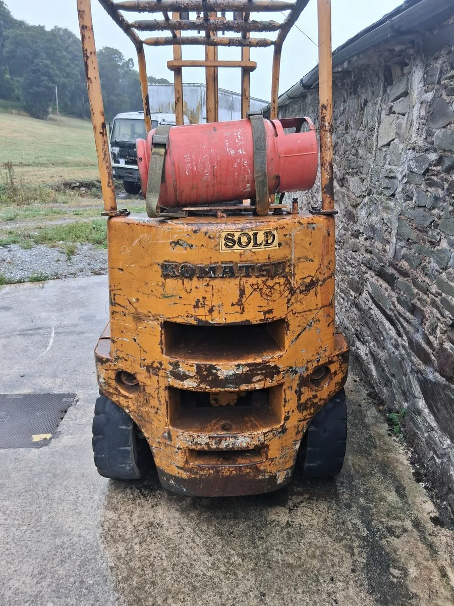 Komatsu forklift - Image 3