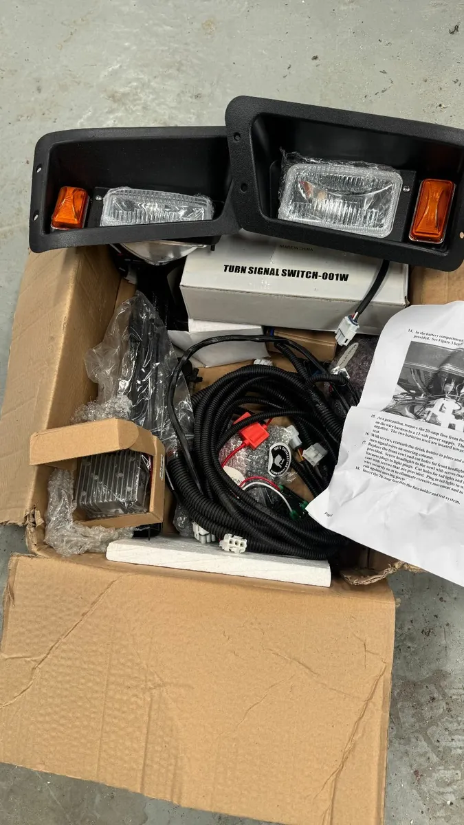 Yamaha Golf Buggy G14 - G22 Light Kit - NEW - Image 1