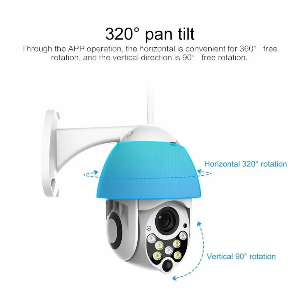 Outdoor WiFi CCTV Camera 1080P 2MP with Audio - Image 2