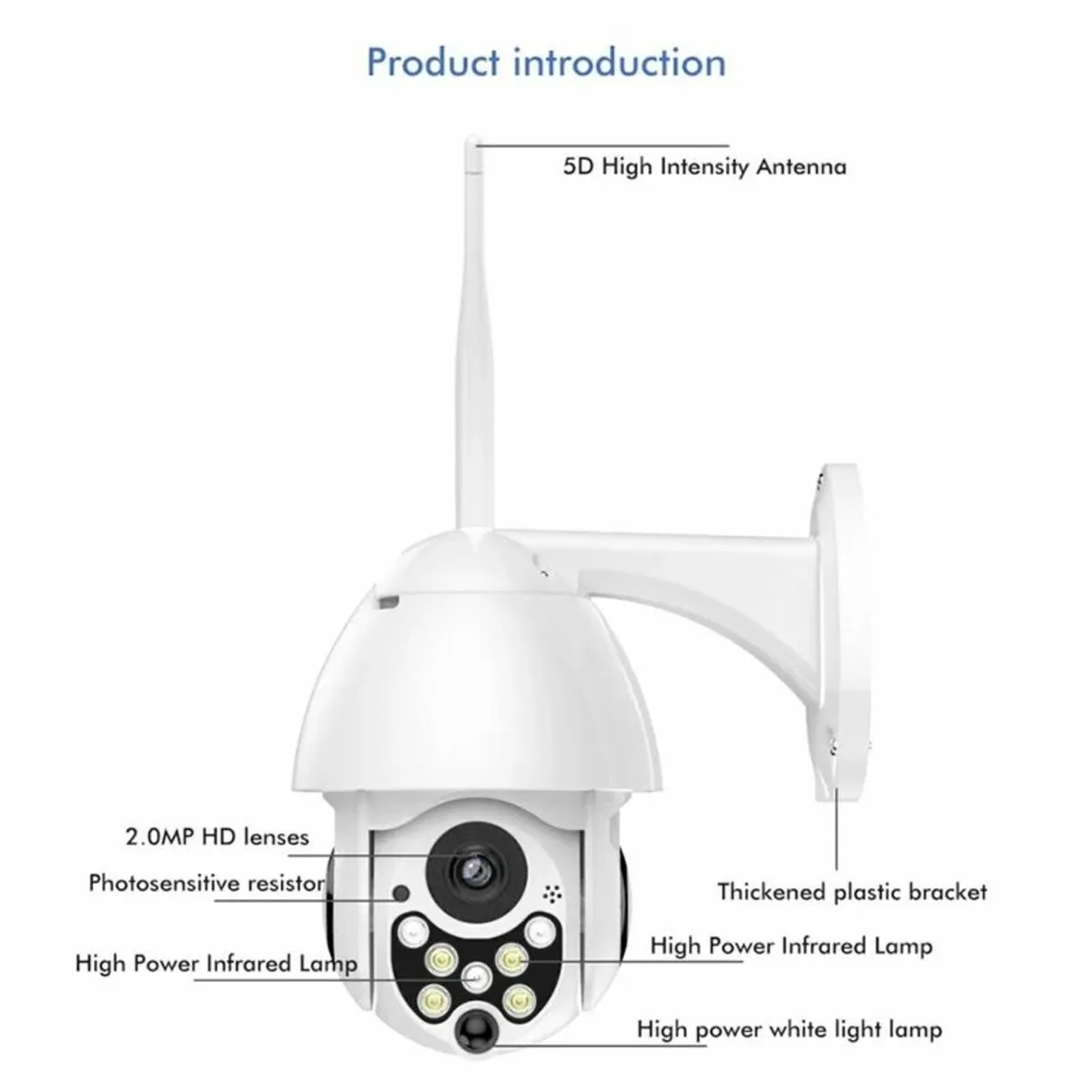 Outdoor WiFi CCTV Camera 1080P 2MP with Audio - Image 4