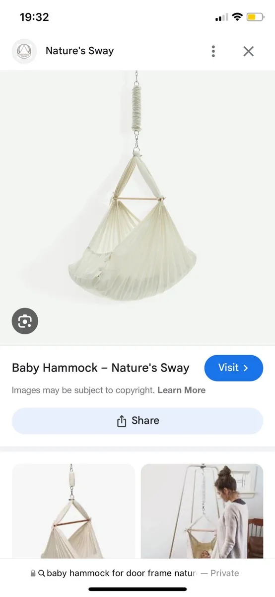 Nature Sway Baby Hammock - Image 2