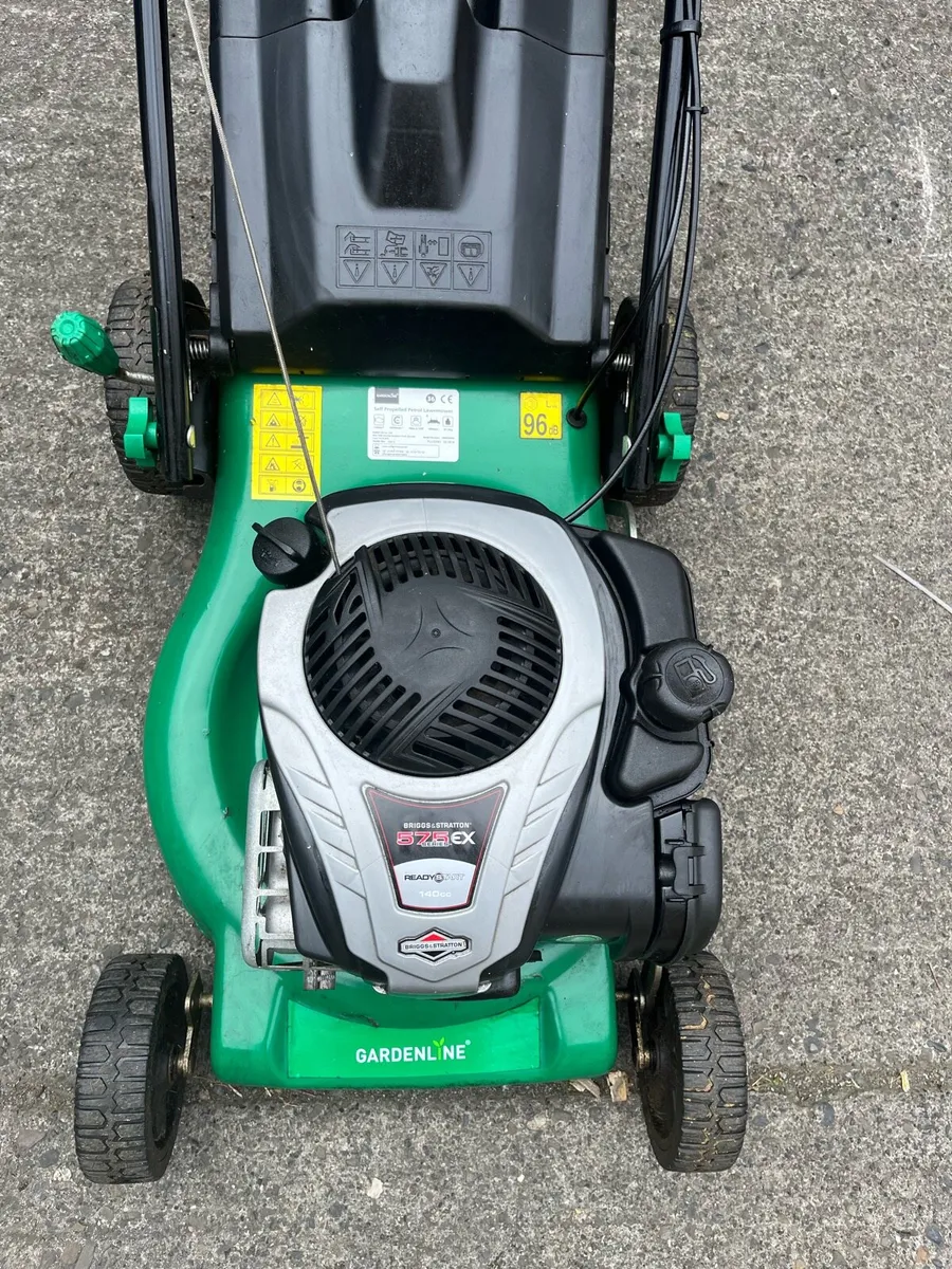 Used 18” Self Propelled Petrol Lawnmower - Image 1