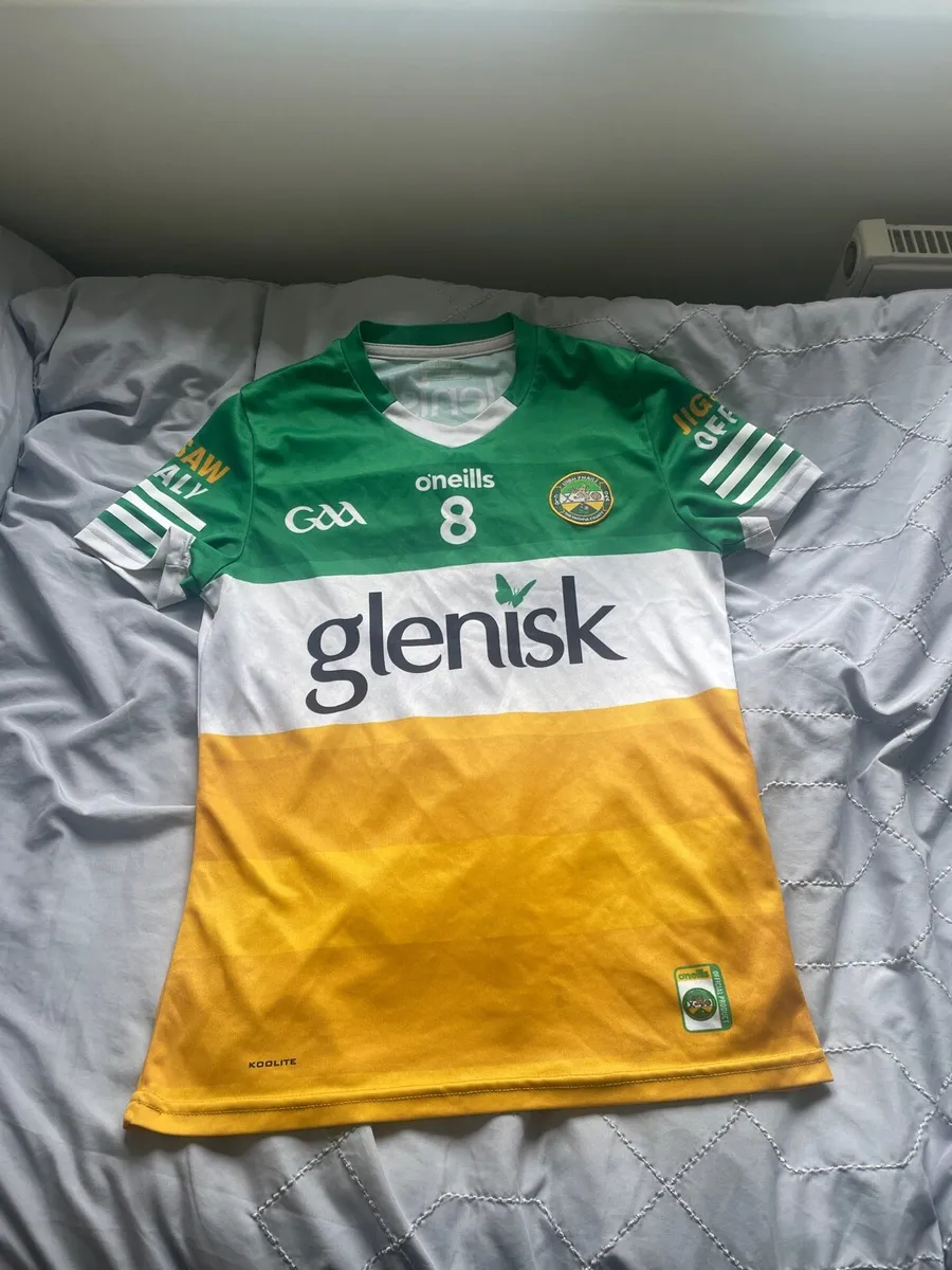 Offaly 2023 Jersey Small Tight Fit No.8 - Image 1