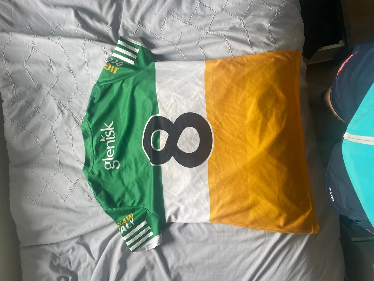 Offaly 2023 Jersey Small Tight Fit No.8 - Image 2
