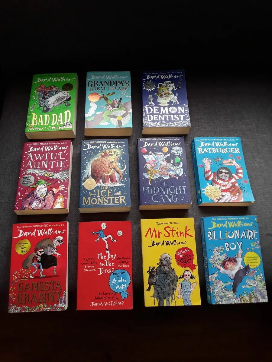 David Walliams kids books for age 8-11