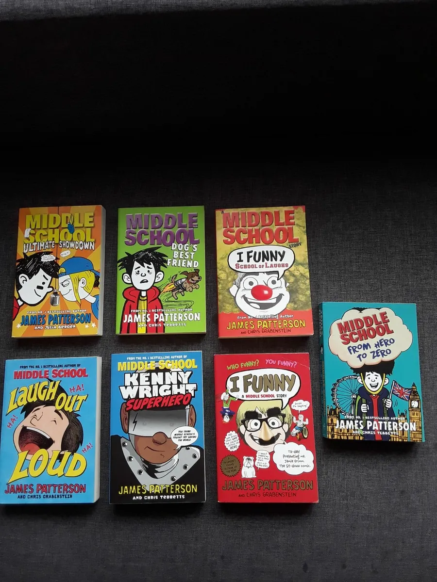Middle school kids books for age 9+