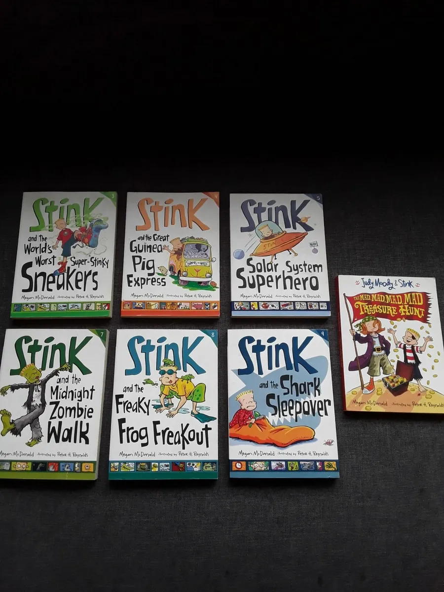 Stink kids books in perfect condition