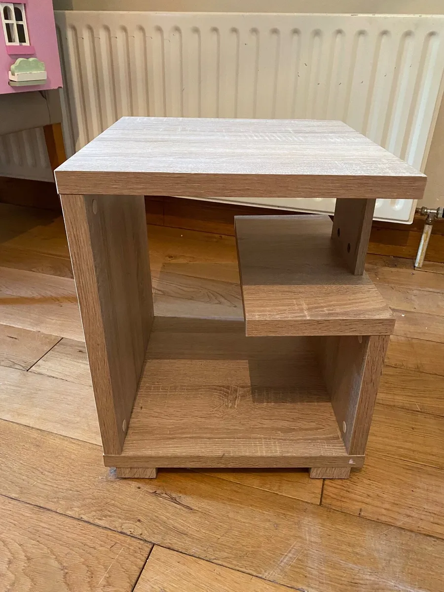 Bedside locker and shelves - Image 1