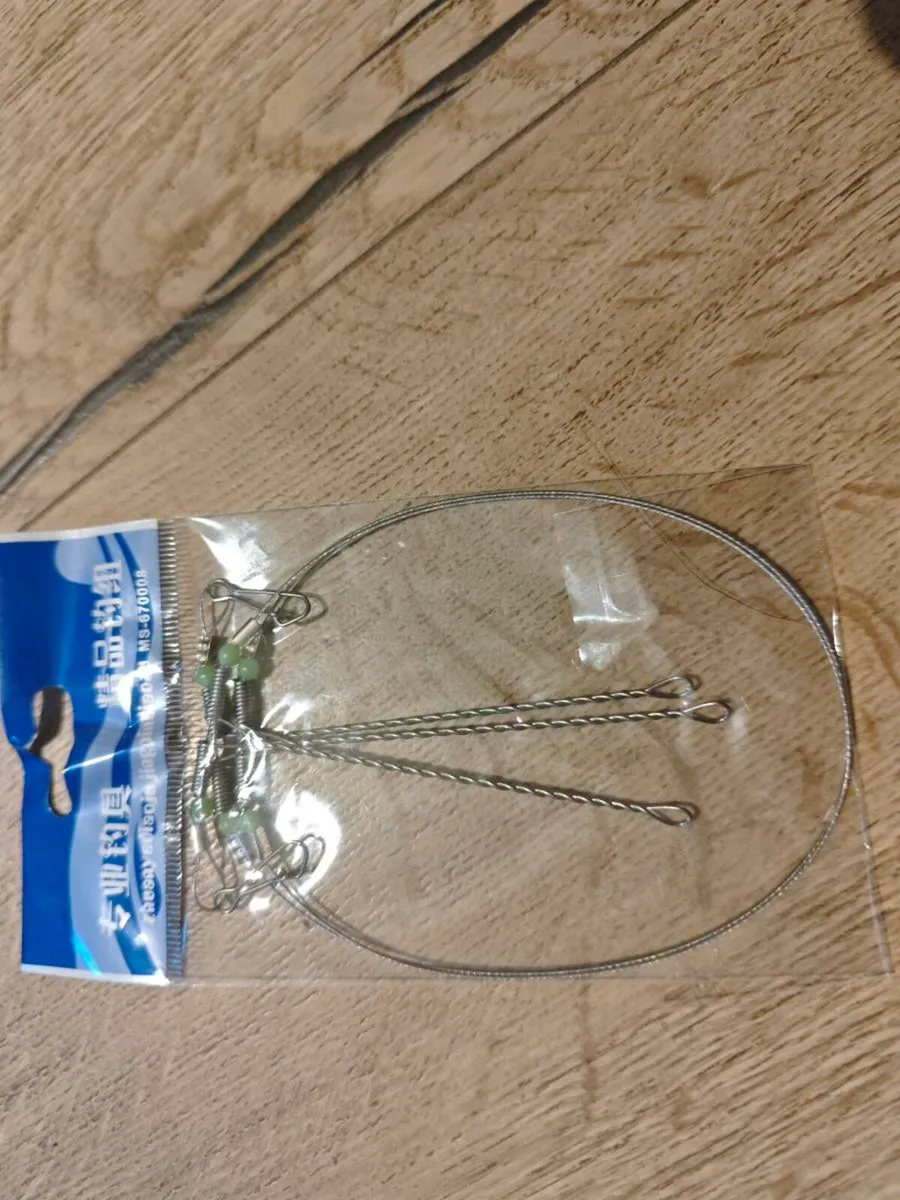 Fishing lure lead 3 way swivel stainless - Image 1