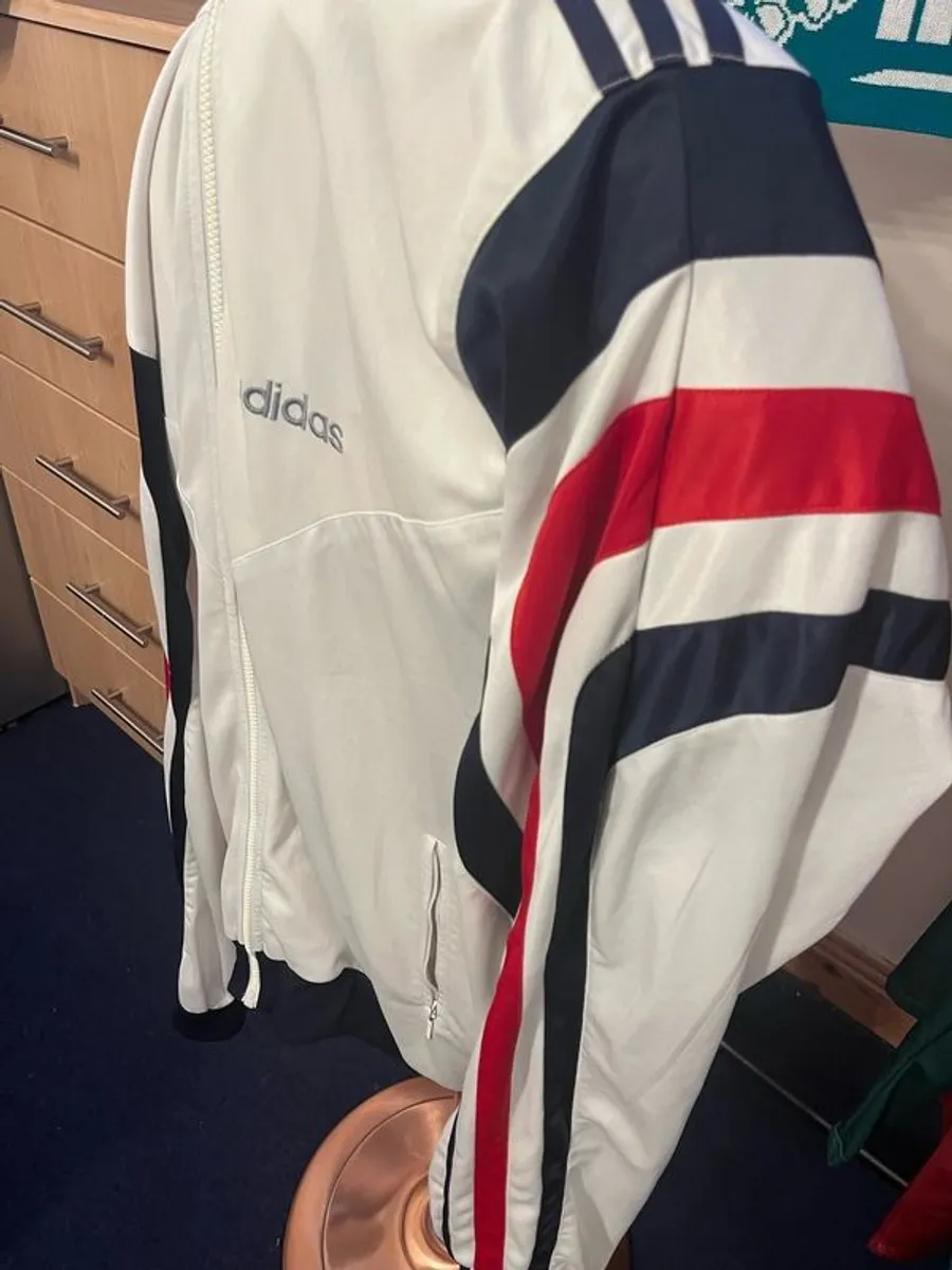 vintage adidas 90s full zip top - Image 2